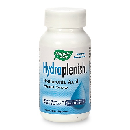 Nature's Way HydraPlenish Hyaluronic Acid Dietary Supplement Vcaps - 60 ea