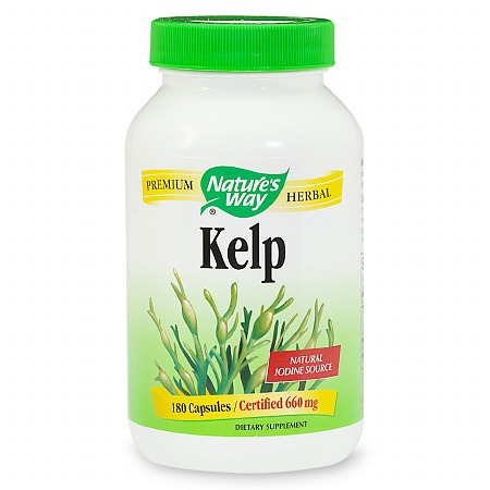 Nature's Way Kelp 660 mg Dietary Supplement - 180 ea