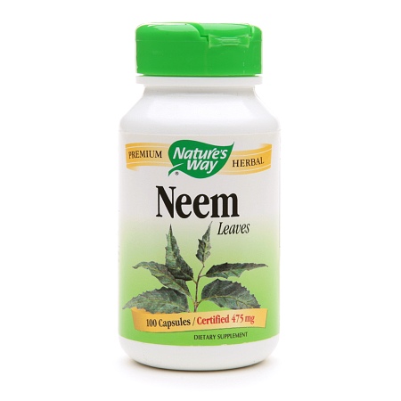 Nature's Way Neem Leaves 475mg, Capsules - 100 ea