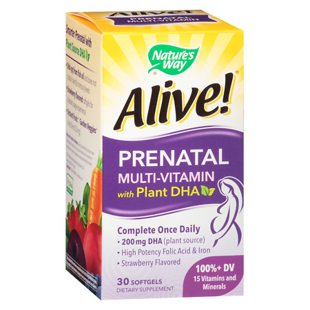 Nature's Way Prenatal Multi-Vitamin Softgels Strawberry - 30 ea