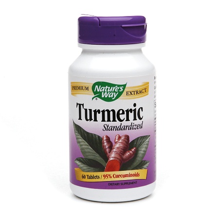 Nature's Way Turmeric Standardized Dietary Supplement Tablets - 60 ea