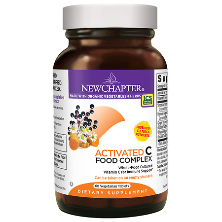 New Chapter Activated C Food Complex, Tablets - 60 ea