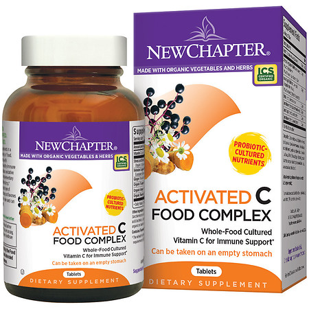 New Chapter Activated C Food Complex, Tablets - 90 ea
