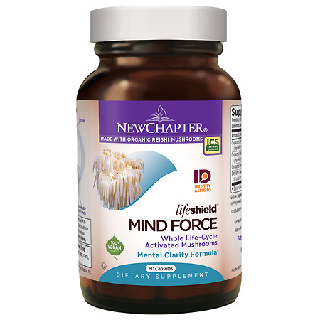 New Chapter LifeShield Mind Force, Capsules - 60 ea
