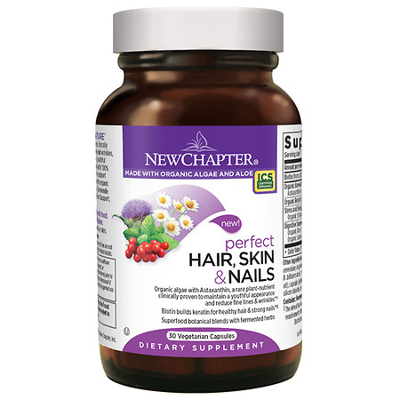 New Chapter Perfect Hair, Skin & Nails Vegetarian Tablets - 30 ea