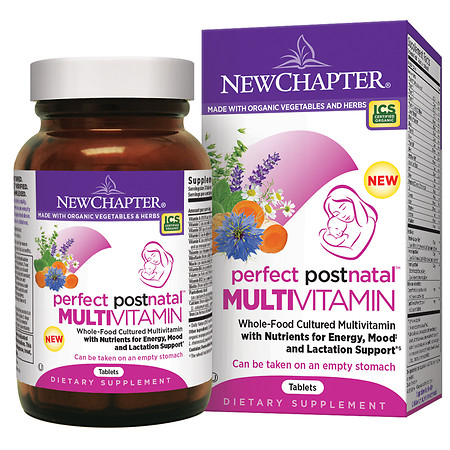 New Chapter Perfect Postnatal Multivitamin, Tablets - 96 ea