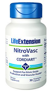 NitroVasc with CORDIART™, 30 vegetarian capsules