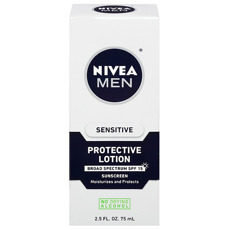 Nivea Men Sensitive Protective Lotion SPF 15 - 2.5 fl oz