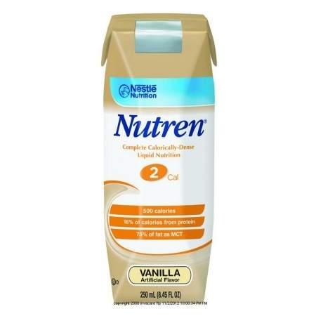 Nutren 2.0 Complete Calorically Dense Liquid Nutrition Vanilla - 8.45 oz.