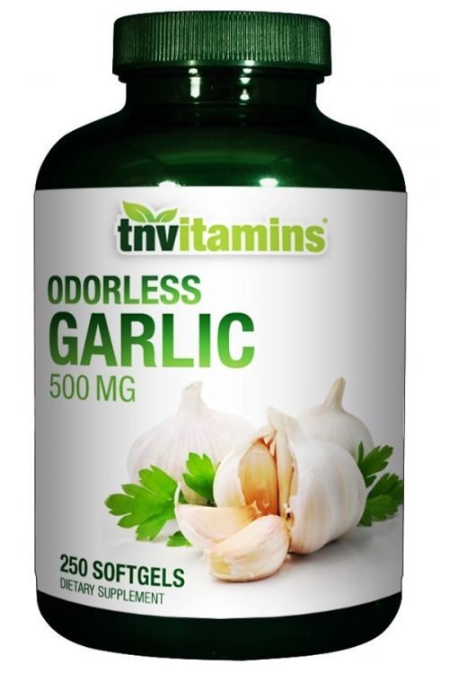 Odorless Garlic Softgels 500 Mg