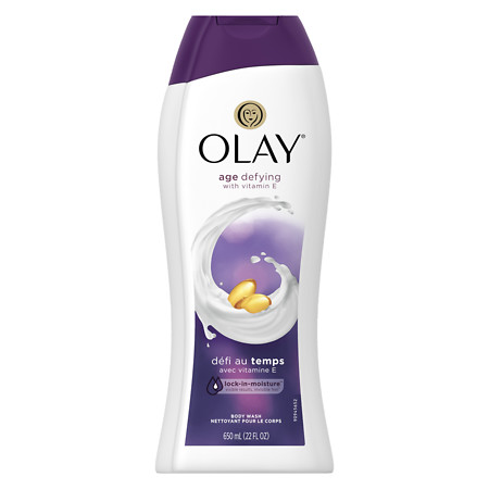 Olay Age Defying Vitamin E Body Wash Unscented - 22 oz.