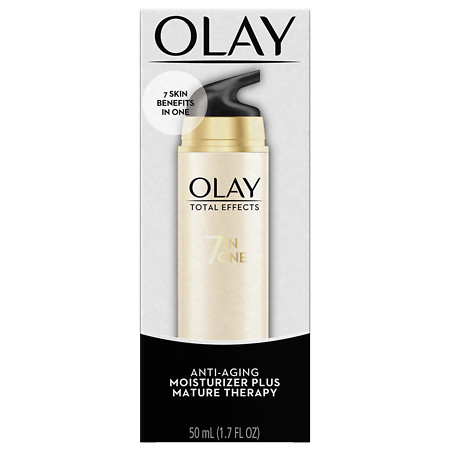 Olay Total Effects 7-In-1 Anti-Aging Face Moisturizer Plus Mature Therapy - 1.7 oz.