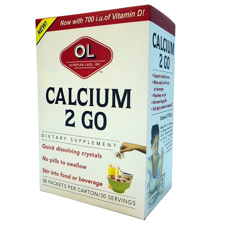 Olympian Labs Calcium 2 Go - 30 packets