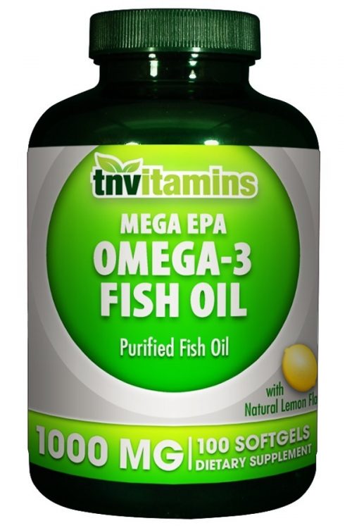 Omega 3 Fish Oil EPA Softgels 1000 Mg