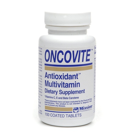 Oncovite Antioxidant Multivitamin, Coated Tablets - 100 ea