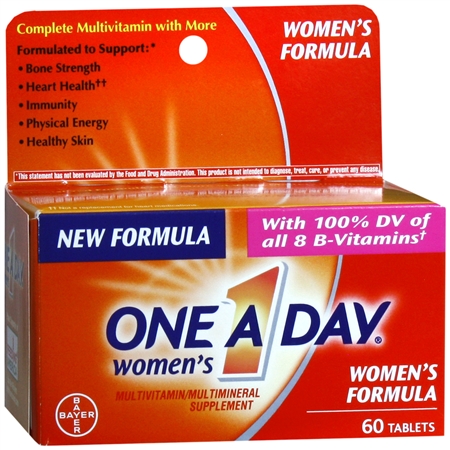 One A Day Women's MultivitaminMultimineral Supplement Tablets - 60 ea