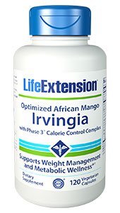 Optimized Irvingia with Phase 3™ Calorie Control Complex , 120 vegetarian capsules
