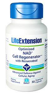 Optimized NAD+ Cell Regenerator™ with Resveratrol, 30 vegetarian capsules