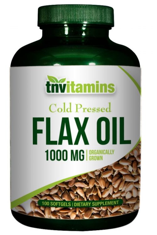 Organic Flax Oil 1000 Mg Softgels