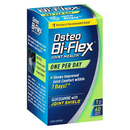 Osteo Bi-Flex Glucosamine HCI & Vitamin D3 Dietary Supplement Coated Caplets - 60 ea.