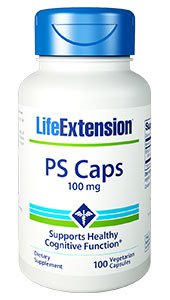 PS (Phosphatidylserine) Caps, 100 mg, 100 vegetarian capsules
