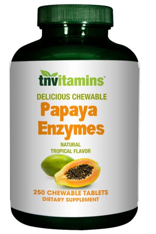 Papaya Enzyme Tropical Chewable Tablets