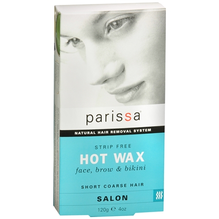 Parissa Strip Free Hot Wax, Short Coarse Hair - 4 oz.