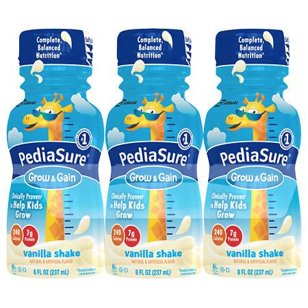 PediaSure Complete, Balanced Nutrition Shake Vanilla - 6 ea