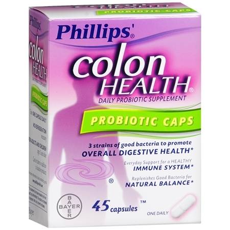 Phillips Colon Health Probiotic Caps - 45 ea