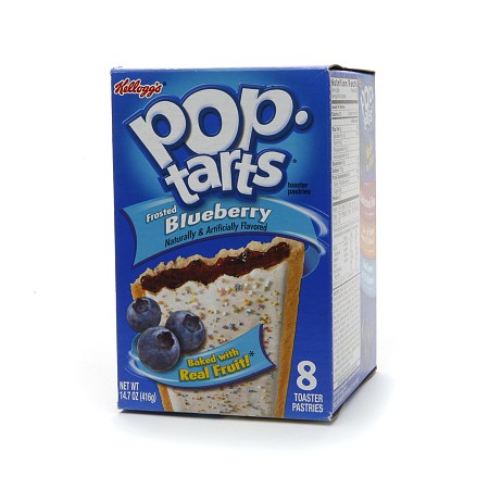 Pop Tarts Toaster Pastries Frosted Blueberry - 8 ea