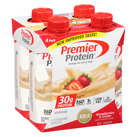 Premier Protein Shakes Strawberries & Cream - 11 oz.
