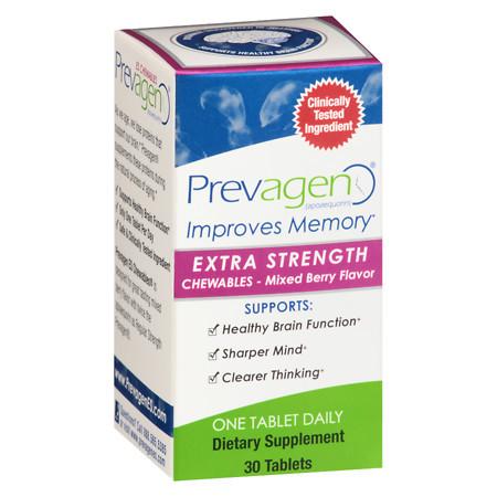 Prevagen Extra Strength Mixed Berry Chewables Mixed Berry - 30 ea