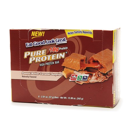 Pure Protein High Protein Snack Bar Peanut Butter Caramel Surprise - 2.01 oz.