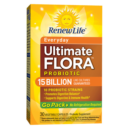 ReNew Life Ultimate Flora RTS Daily Probiotic, Veggie Capsules - 30 ea