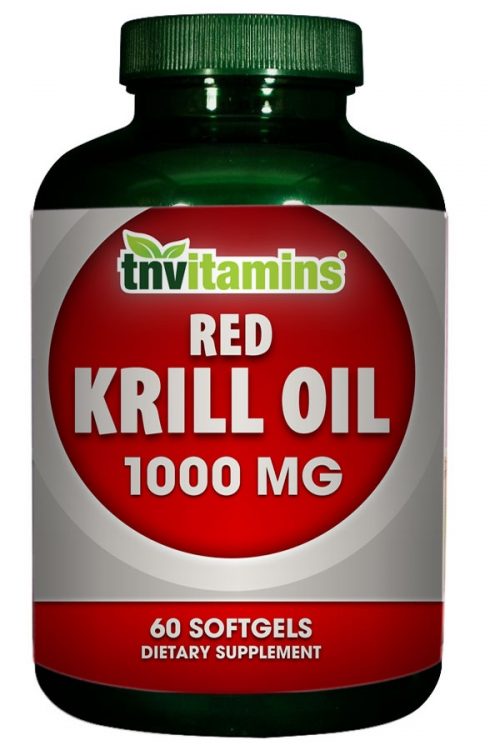 Red Krill Oil 1000 Mg Softgels