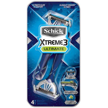 Schick Xtreme 3 Ultimate - 4 ea