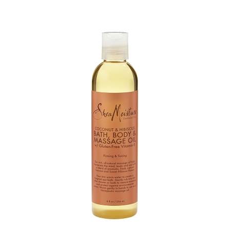 SheaMoisture Coconut & Hibiscus Bath, Body & Massage Oil - 8 oz.