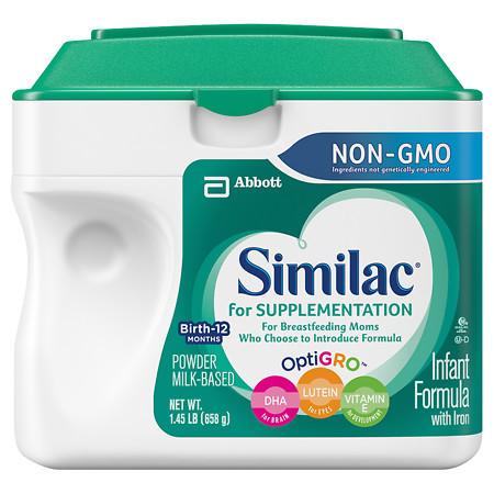 Similac For Supplementation Infant Formula with Iron, Powder - 1.45 lb