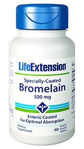 Specially-Coated Bromelain, 500 mg, 60 enteric coated tablets
