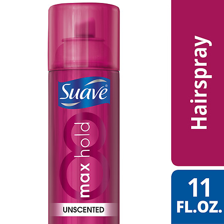 Suave Unscented Hairspray Max Hold - 11 oz.
