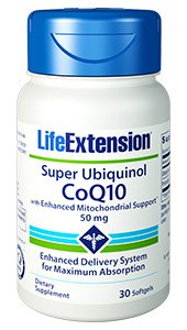 Super Ubiquinol CoQ10 with Enhanced Mitochondrial Support™, 50 mg, 30 softgels