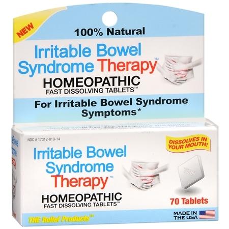 The Relief Products Irritable Bowel Syndrome Therapy Homeopathic Fast Dissolving Tablets - 70 ea