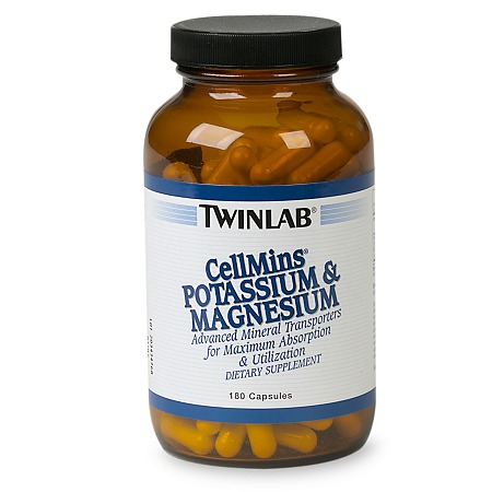 Twinlab CellMins Potassium & Magnesium, Capsules - 180 ea