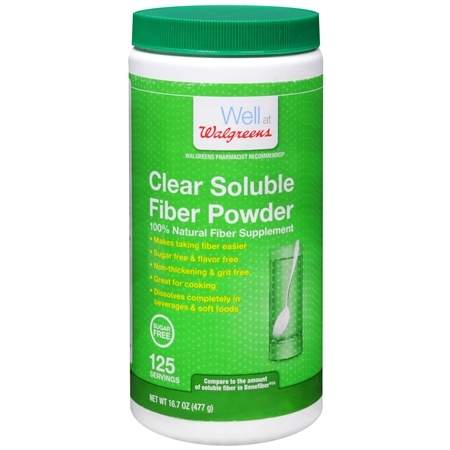 Walgreens Clear Soluble Fiber Supplement Powder - 16.7 oz.
