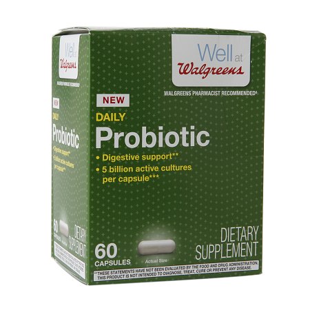 Walgreens Daily Probiotic, Caplets - 60 ea