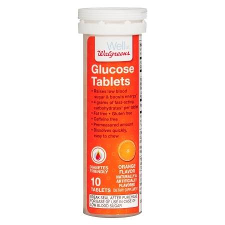 Walgreens Glucose Tablets Orange - 10 ea