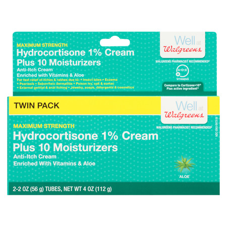 Walgreens Hydrocortisone Plus Cream - 2 oz.