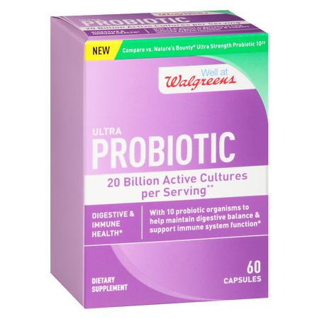 Walgreens Ultra Probiotic Capsules - 60 ea