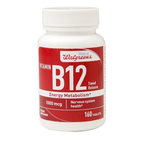 Walgreens Vitamin B12 Time Released Tablets - 160 ea