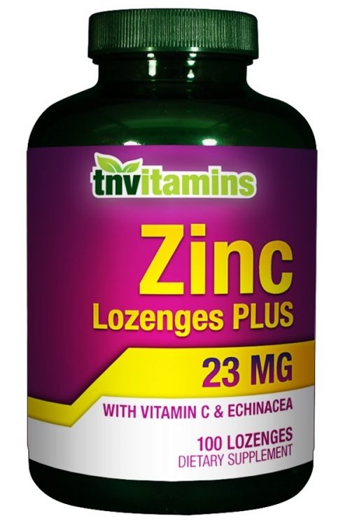 Zinc Lozenges Plus 23 Mg
